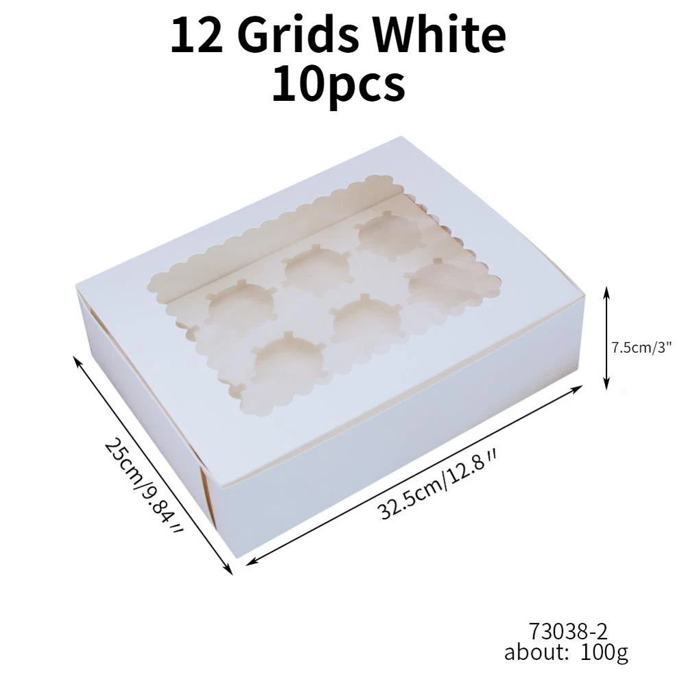 12 Grids White