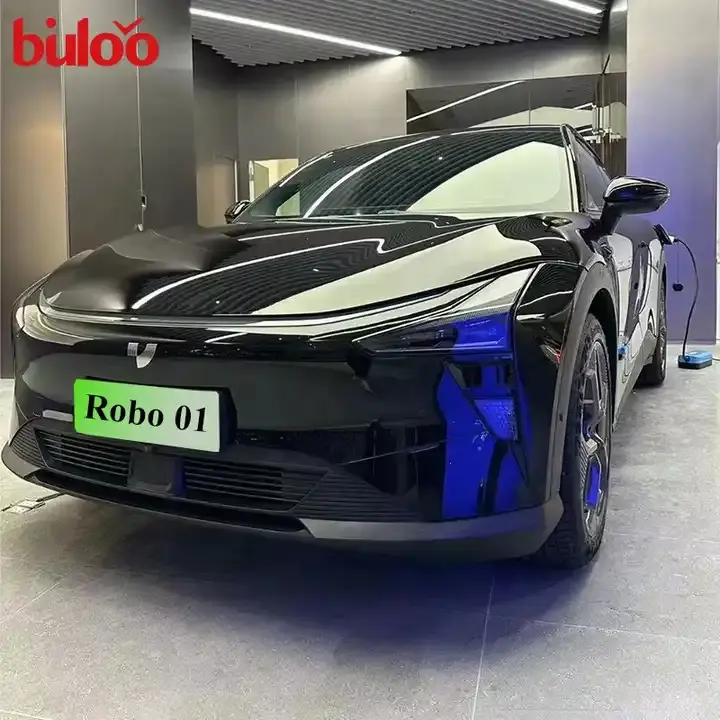 Carro Jidu Robo 01 2024 Max Performance 550 km 660 km 720 km Desenho 3D HMI Auto Estacionamento Geely Jiyue 01 SUV de luxo