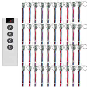 QIACHIP 433MHz 40 in 1 Universal-Fernbedienung schalter DC 12V 3,6 V 24V 1CH Mini-Relais modul LED-Controller Empfänger Sender - Product Image 6