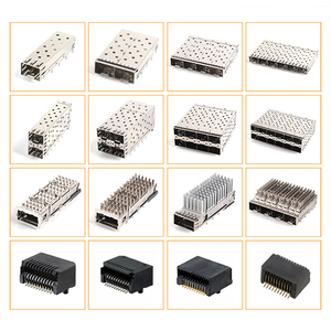 0826-1DX1-32-F uyumlu 100/1000 base-t Tab Up sarı/yeşil Led 1x1 Port 12 Pin RJ-45 bağlayıcı modülü - Product Image 6