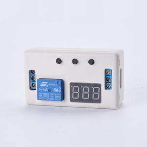 DC12V Modulo Relè Modulo Relè di Ritardo del Trigger Regolabile Programmabile Timer Relè Con Il Caso