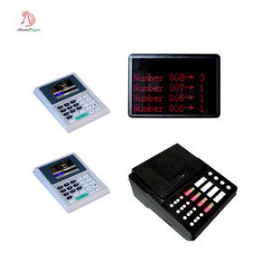 Wireless Number Calling <strong>System</strong> <strong>Queue</strong> <strong>Management</strong> Including Ticket Printer and Small Counter Display - Product Image 1