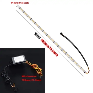 16 <strong>Led</strong> Car Headlight <strong>Tear</strong> Eye Dual Color 16 <strong>LED</strong> DRL Flexible Strip Light Turn Signal Car 5050 <strong>Led</strong> Strip DRL <strong>Led</strong> - Product Image 6