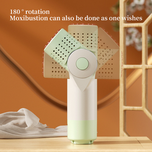 جهاز تدليك كهربائي بالحجامة بالتفريغ أكواب شفط مضادة للسيلوليت تسخين غواشا حرق الدهون الجلد كشط الجسم التخسيس - Product Image 2