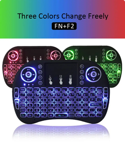 2025 nuovo caldo 3 colori retroilluminato I8 Mini tastiera Wireless 2.4ghz Muti-lingua Air Mouse con Touchpad per Laptop TV Android TV Box - Product Image 5