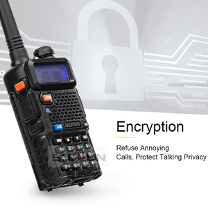 Baofeng-Walkie Talkie de 5W, Radio FM con escáner portátil opcional, transceptor UV5R de doble banda - Product Image 4