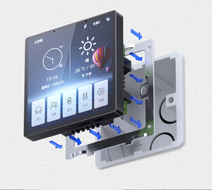 4 Inch Smart LCD Touch Control Panel <strong>Android</strong> 6. 0 OS in Wall Tablet - Product Image 1