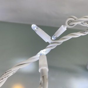 Guirnaldas decorativas de 10 metros, luces <span class=keywords><strong>led</strong></span> de hadas, cable de goma, para vacaciones
