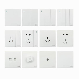 家庭用防爆モダン10A4ギャング12ウェイエレクトロニクス照明スイッチ - Product Image 6