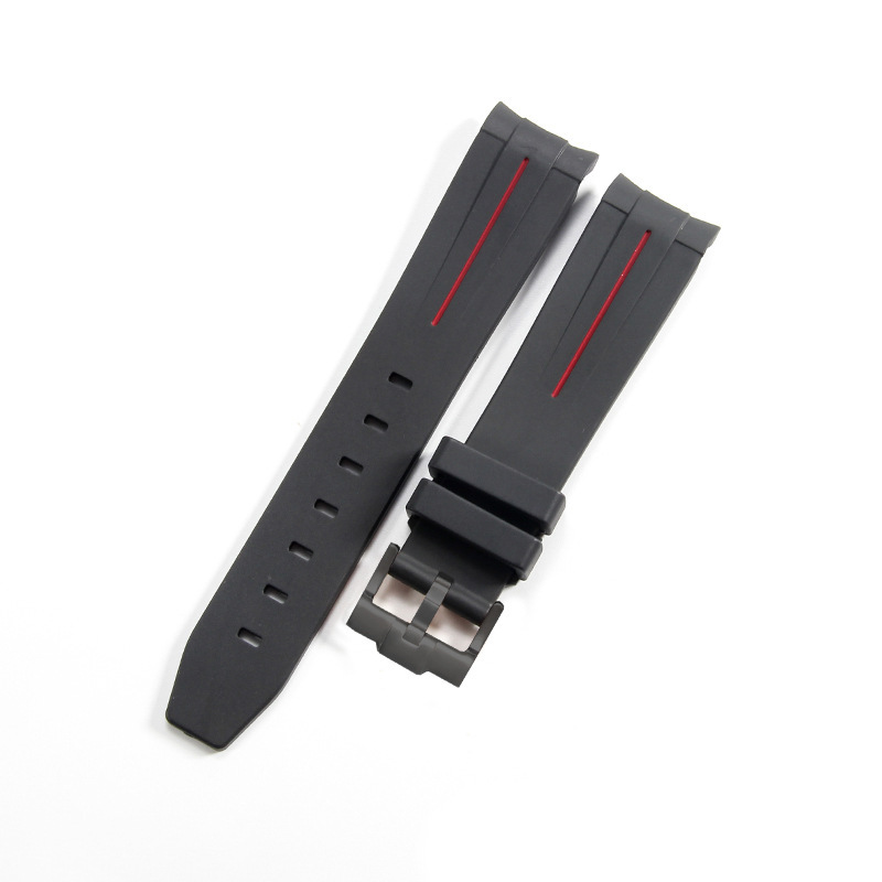 Black with red - Black buckle -K14