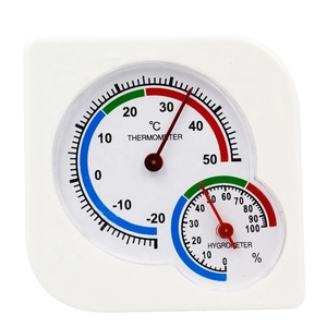 Igrometro quadrato temperatura umidità Tester Meter -30C - 50C strumento di misura termometro digitale con due puntatore per uso domestico - Product Image 1
