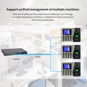 Escáner biométrico de huellas dactilares ZK ST200, sistema de asistencia de tiempo y producto de Control de acceso a la máquina de reloj de tiempo - Product Image 5