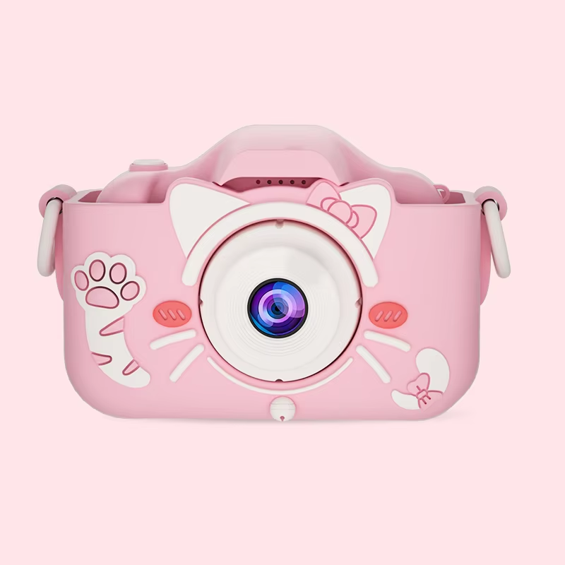 Pink cute cat