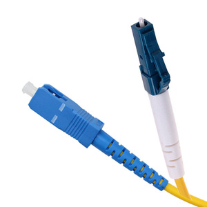 Customized 3-Meter SC-LC Single-Core Single-Mode Fiber Optic <strong>Cable</strong> Jumper Ceramic Plug Tail Copper PVC Telecommunications Grade