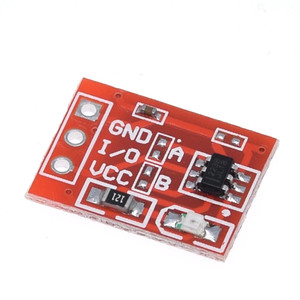 TTP223 touch <strong>button</strong> <strong>module</strong> self-locking point capacitive <strong>switch</strong> single circuit transformation