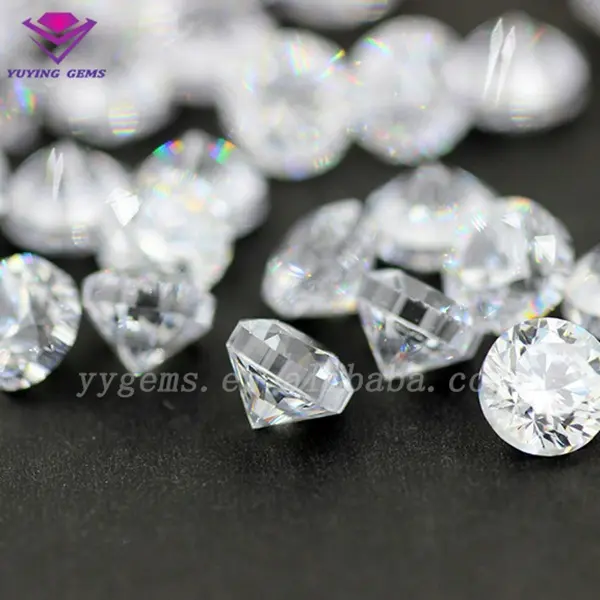 Vendita calda Peso Diverso Bianco Cubic Zirconia di Spessore Cintura Pesante Le Pietre DELLA CZ