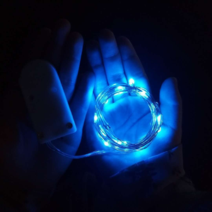 Toptan 1M 10Leds/2M 20Leds/3M 30Leds Mini bakır tel lambası pille çalışan Led şerit dize peri ışıkları - Product Image 2