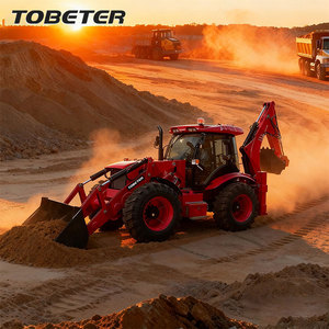 Tobeter Dễ dàng-Hoạt Động 4CX Backhoe Loader Động Cơ Diesel Backhoe Loader Đơn Giản-Sử Dụng Máy Xúc Cho Trang Trại - Product Image 2