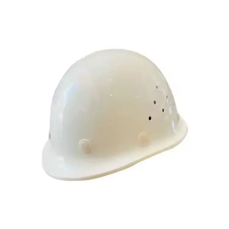 Customized FRP New Hat Style Head Safety Helmet Engineering Helmets Construction Hard Hats Full Brim Industrial Safety Helmet