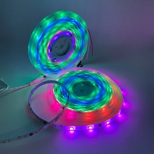 12v Dc 5m 16.4ft 30 Leds Rgbic rüya renk su geçirmez Wifi mavi diş kablosuz akıllı Led şerit işık - Product Image 5