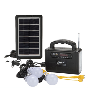 AT-9006B DAT Portable Mini Home <strong>Solar</strong> Lighting System with <strong>FM</strong> <strong>Radio</strong> DC <strong>Solar</strong> Lighting <strong>Kits</strong> for Africa Market - Product Image 1