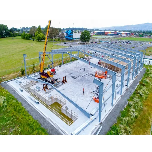 Magazzino della costruzione d'acciaio del disegno di progettazione industriale prefabbricata dell'officina della costruzione del metallo di prezzi di fabbrica della cina