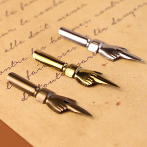 Pennini sostituibili di alta qualità all'ingrosso colori argento oro pennini per calligrafia araba per scrivere disegno - Product Image 6