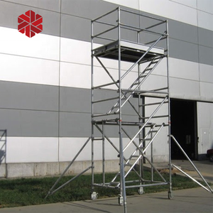 Paso de andamios armazón escalera de Metal de la plataforma de trabajo de andamios para mampostería de construcción - Product Image 5