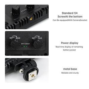 Yükseltilmiş U600 U800 LED Video ışığı, dim bi-renk 3200K ~ 5600K LED Panel AYDINLATMA stüdyo fotoğrafçılığı için YouTube Video çekim - Product Image 4