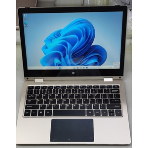 2 in 1タッチスクリーンラップトップ11.6インチ360度コンバーチブル金属ゴールドネットブックノートブックコンピュータ - Product Image 4