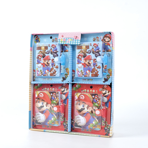 Atacado anime jogo cartoon mario continuar com caderno de caneta para o presente Set Com Caneta <span class=keywords><strong>Notebook</strong></span>