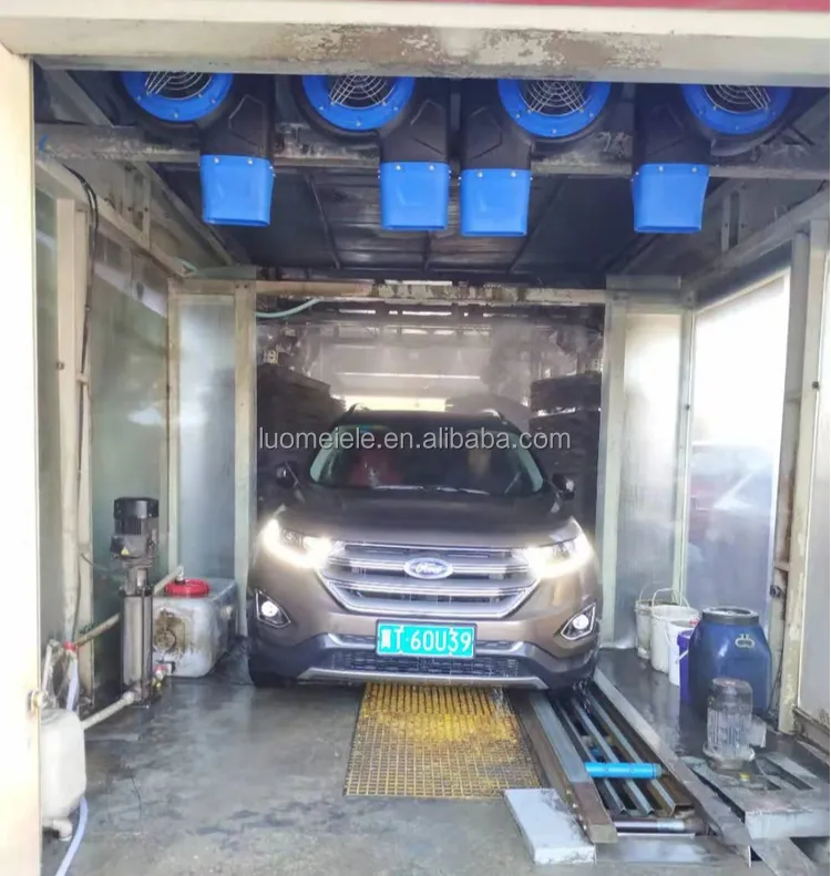 Système de machine à laver automatique sans contact, lave-linge, souffleur pour lavage de voiture