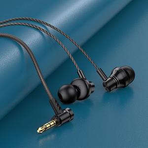KAKUSIGA sıcak satış 3.5mm fiş kablolu kontrol kulaklık ses dengeli ve istikrarlı metal doku moda ve güzel - Product Image 6