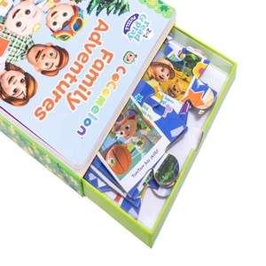 Libro de puzles para niños, adecuado para el desarrollo temprano de los niños, entrenamiento su concentración y creatividad - Product Image 1