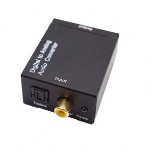 <strong>Digital</strong> <strong>to</strong> Analog Audio Converter <strong>Optical</strong> Fiber Coaxial Signal <strong>to</strong> Analog DAC Spdif Stereo 2*RCA Decoder Without Cables - Product Image 4