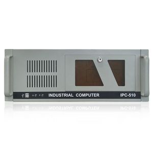 Gabinete de PC blanco de calidad brillante, chasis de servidor ATX con caja de monitoreo de seguridad estilo estante de ventilador para computadora en stock - Product Image 4