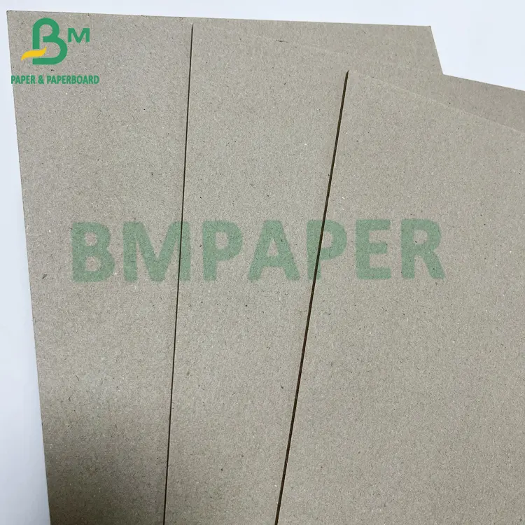 1.5mm 4*8 pieds de double feuilles grises latérales à haute densité de carton pour des calendriers et des diviseurs