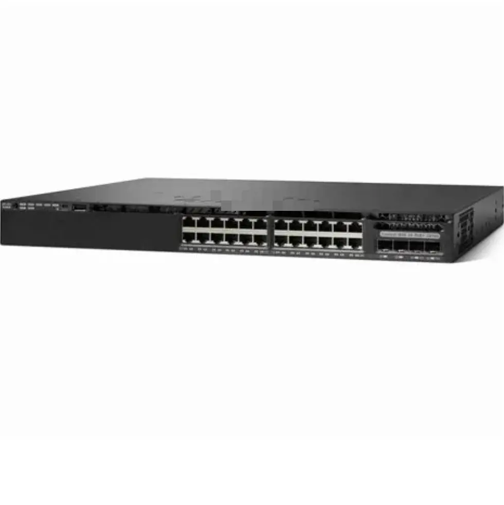 Originale nuovo interruttore di rete 3560X Gigabit WS-C3560X-24P-L base LAN