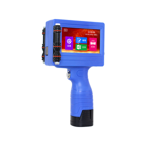 Impresora de inyección de tinta de mano, máquina de codificación pequeña automática, línea de producción de bolsas de envasado de alimentos, tinta de secado rápido, - Product Image 1