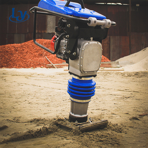 Gx160 Xăng Xăng 6.5HP động cơ cầm tay nhỏ rammer compactor tamping rammer với Core thành phần động cơ - Product Image 1