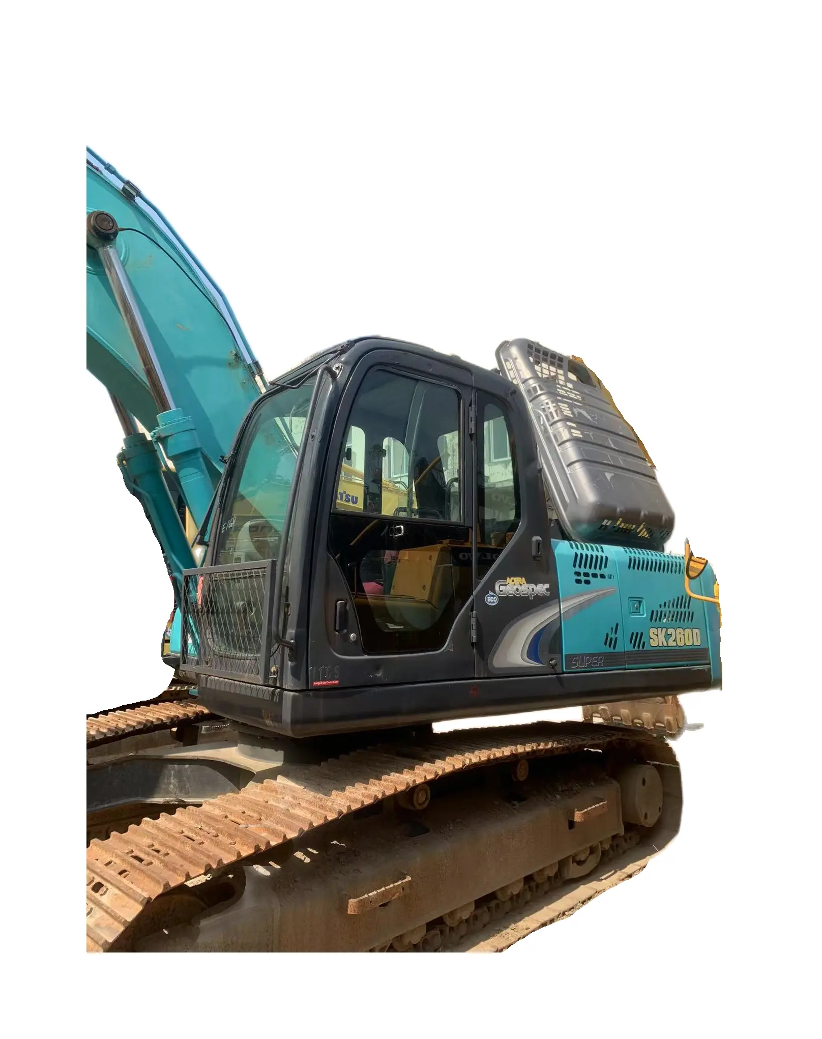 Excavadora Kobelco sk260D, excavadora hidráulica barata, buen estado y precio bajo