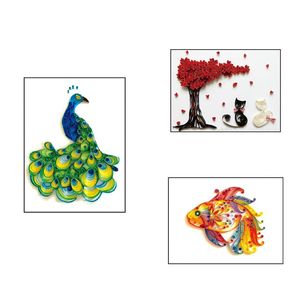 FCJ DIY羽毛笔艺术套件-创造力和乐趣的纸工艺! - Product Image 3