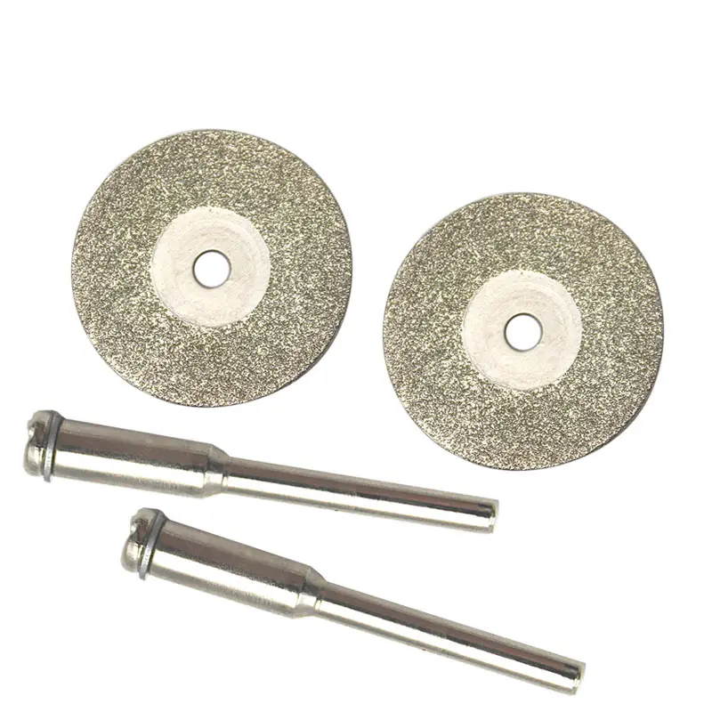 10 pz/set 16-60mm Mini disco da taglio diamantato per accessori per utensili rotanti mola per sega circolare disco diamantato abrasivo
