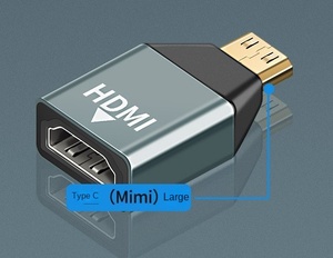 USB-C Type-C Female Source <strong>Input</strong> to <strong>HDMI</strong> Male <strong>Output</strong> HDTV 4K 60hz 1080P Adapter with PD Power Port for Phone Laptop