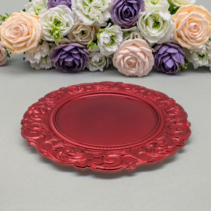 2025 Chất lượng cao nhựa sạc Pad chất lượng trang trí bộ đồ ăn cho tiệc chiêu đãi và khách sạn hot-bán món ăn & tấm - Product Image 6