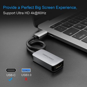 CableCreation-Adaptador de USB-C a HDMI, convertidor 4K 60Hz macho a hembra tipo c a hdmi - Product Image 2