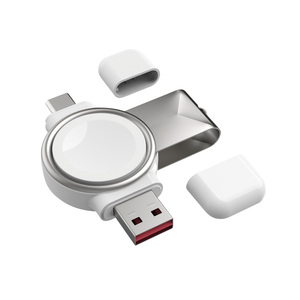 Ultra hızlı S10 S8/SE <span class=keywords><strong>Apple</strong></span> için kablosuz şarj hattı izle 9 nesil <span class=keywords><strong>2</strong></span> taşınabilir tip-c baz <span class=keywords><strong>2</strong></span>-in-1 manyetik şarj için