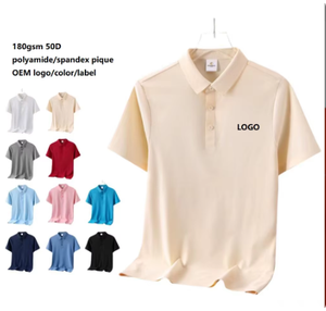 Oem Chất lượng cao mercerized Cotton Polo người đàn ông 200 gram combed bông Pique biểu tượng tùy chỉnh polo Áo sơ mi cho nam giới - Product Image 5