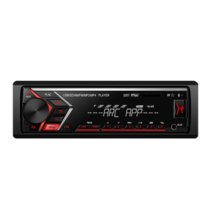 Ayrılabilir paneli uzaktan kumanda fonksiyonu ile SD / MMC kart yuvası 1 Din BT MP3 araba oyuncu Usd - Product Image 1