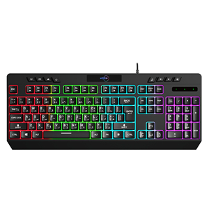 Umila 104 Teclas Idioma turco estándar Teclados Gaming USB RGB Teclado multifuncional para juegos de computadora klavye - Product Image 1